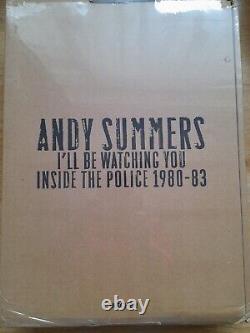I'll Be Watching You Andy Summers POLICE signed RARE Limited Numbered Edition