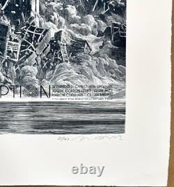 Inception Variant Screen Print By Nicolas Delort S/n #21/100 Sketch Rare