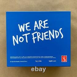 J-ldn Blue We Are Not Friends 75% Shoeuzi Resin Urban Art Toy Wanf Kaws Bff Rare