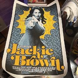 Jackie Brown Poster Mondo Print Quentin Tarantino RARE