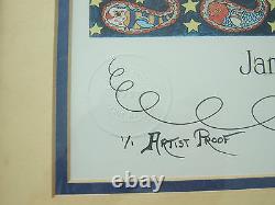 Jamie Hayes New Orleans Mardi Gras 1998 Very Rare Signed Gold Artists Proof 1/1
