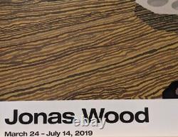 Jonas Wood Face Painting Poster Thick Stock Dallas Museum RARE