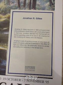 Jonathan R Gilkes. My Favourite Model Rare Limited Ed Print 108/500 Signed Stamp