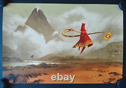 Journey Mondo Poster PlayStation Lithograph Art Print Rare Game Merchandise PS3