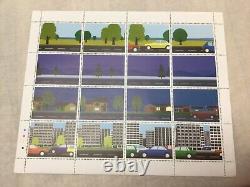 Julian Opie Wetterling gallery art stamps limited edition rare