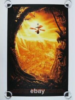 Jurassic Park Movie Poster Kevin Wilson 24x36 Screen Print Art #5/100 BNG Rare