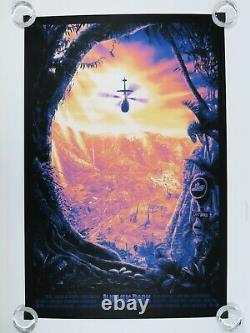 Jurassic Park Movie Poster Kevin Wilson 24x36 Screen Print Art #5/175 BNG Rare
