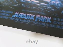 Jurassic Park Movie Poster Kevin Wilson 24x36 Screen Print Art #5/175 BNG Rare