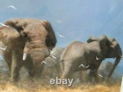 Just Elephants By David Shepherd Signed Limited Edition Very Rare