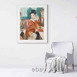 Just The Two Of Us, 1987, Limited Edition Serigraph RARE by Colleen Ross