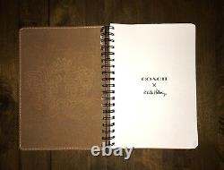 KEITH HARING x COACHLEATHER JOURNALSOLD OUT RARE street art note book NEW