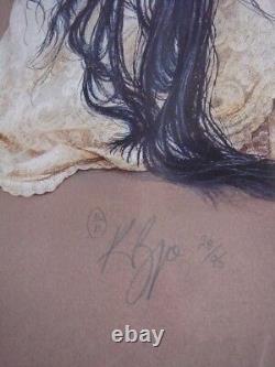 Kay Boyce'midnight Blue' Ltd Edt. Mounted Giclee Print Sale Rare