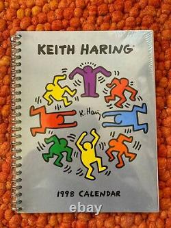 Keith Haring 1998 Calendar teNeues NEW RARE UNOPENED 8.5x7