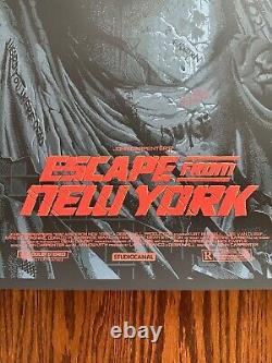 Kilian Eng Escape from New York Limited Edition Rare Movie Art Print Nt Mondo