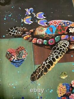 LOUIS MASAI'Turtle Love Affair', 2022 Ltd. Edition Print Rare
