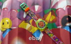 LOVE, PEACE AND HAPPINESS! Colorful Swatch ART WORK By MICHA KLEIN! NIB-RARE