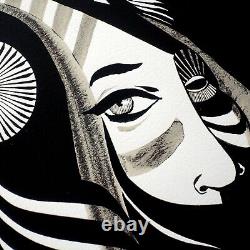 LUCY MCLAUCHLAN RARE Screenprint produced by BLK/MRKT Editions