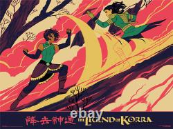 Legend of Kora Sara Kipin Mondo print 18 x 24 New RARE