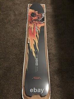 Limited Edition Burton X Metallica Skeleton Key Snowboard 154cm Pushead Art RARE