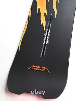 Limited Edition Burton X Metallica Skeleton Key Snowboard 154cm Pushead Art RARE