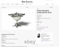 MARK BRAZIER-JONES Lotus Burner RARE MODERN ART Collectible