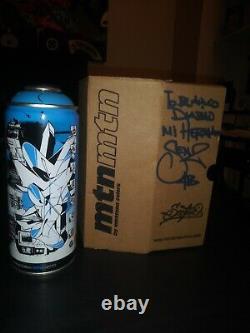 MONTANA SEN2 Edition Spray Can. RARE Signed CAN by the Legend himsef! RARE
