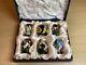 Moorcroft Superb And Very Rare Boxed Set Of Six Miniatures 2005 Handmade