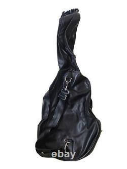 Maison Martin Margiela H&m Rare Black Leather Large Guitar Case Bag Bnwt