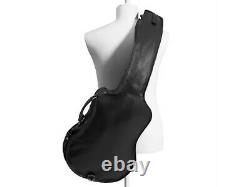 Margiela H&m Rare Black Leather Large Guitar Case Bag Bnwt