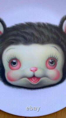 Mark Ryden Friendly Animal 4 x Plates RARE a personal Christmas Gift from Mark