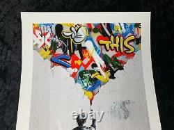 Martin whatson the crack rare limited edition like banksy obey hama invader
