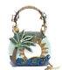 Mary Frances Coconut Grove Handbag New Purse Bag Palm Tree Seahorse Rare Usa