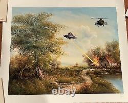 Mason Storm Very Rare HC Edition'UFO, No You F O' -1 Of 5 ONLY!'NOT BANKSY'