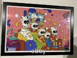 Matt Gondek Nuclear Family Art PrintSigned Simpsons Closed Edition Rare