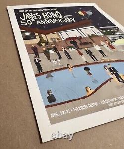 Max Dalton JAMES BOND 50TH ANNIVERSARY Movie Print Poster Mann 8x10 RARE #75/100