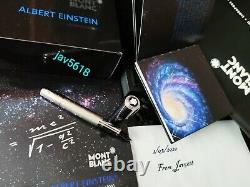 Montblanc Albert Einstein Great Characters Fountain Pen, New, Rare, Art