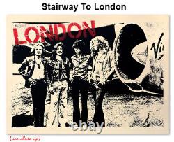 Mr. BRAINWASH'LED ZEPPELIN' RARE LIMITED EDITION PRINT from LONDON SHOW