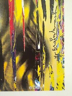 Mr. Brainwash Kate Moss Rare Authentic Lithograph Print Iconic Pop Art Poster