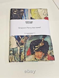 NEW Grayson Perry Tea Towel'Claire As A Soldier' Limited Edition Rare SOLD OUT