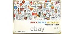 NEW Mr Doodle x Shem Rock Paper Wizards -Rare 20 SIGNED Limited Edition /1000