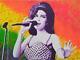 New Rare Gary Hogben Original The Queen Of Camden Amy Winehouse Acrylic Painting