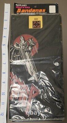 NEW Rare Vintage Rock Art Judas Priest Bandana rock n roll english heavy metal