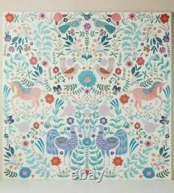 NWT Anthropologie Eden Mural Wall Paper Sold Out Whimsy Folk Art Rare Find