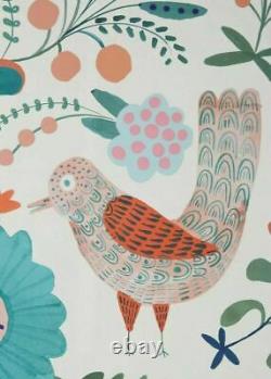 NWT Anthropologie Eden Mural Wall Paper Sold Out Whimsy Folk Art Rare Find