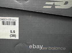 New Balance 327 Black Grey Moonbeam Gum Trainers Size Uk 5.5 (w)? New Rare