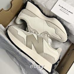 New Balance 327 Off-white Moonbeam Trainers Size Uk 3 (w)? New Rare Deadstock