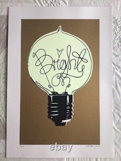 Nick smith brighton limited edition glow in the dark print ultra rare