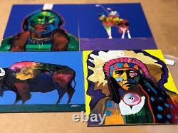 Nieto Serigraphs RARE SUITE OF 4 Hand signed Signed/ Numbered The Same