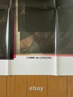 Original 1992 Rei Kawakubo Comme Des Garcons Fashion Exhibition Poster Ex Rare