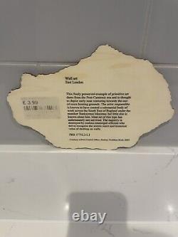 Original Banksy Peckham Rock Wooden Postcard 2018 British Museum Rare